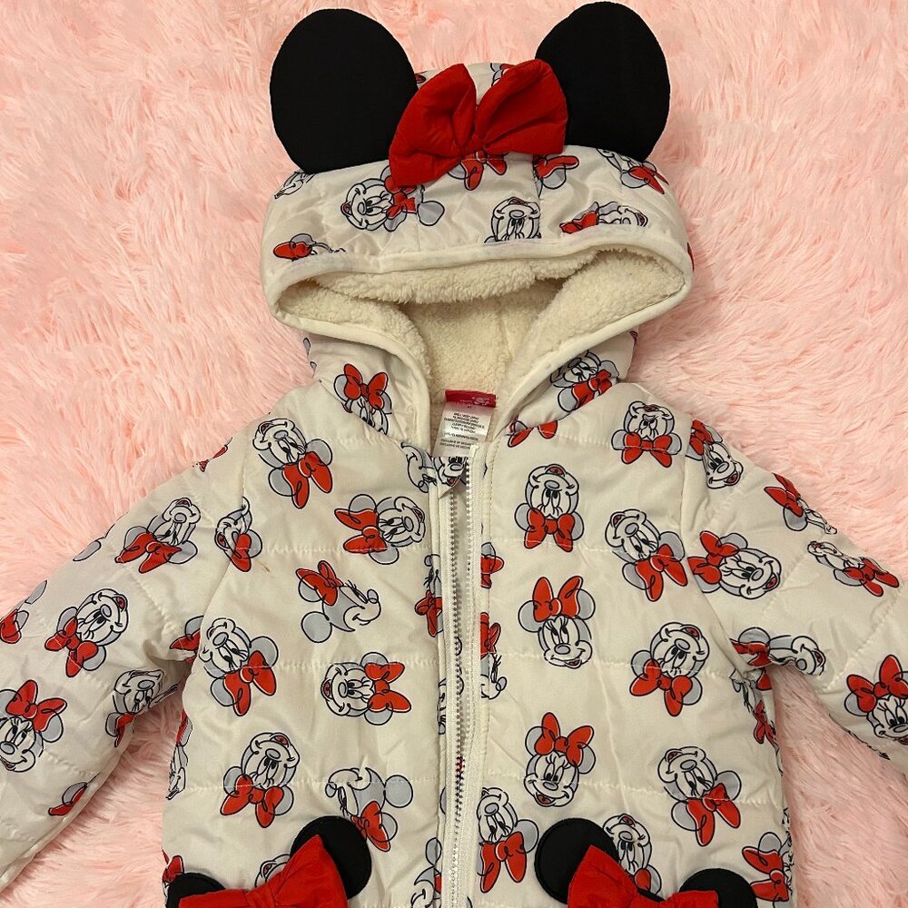 Adorable Disney Junior Minnie Mouse Jacket in Like New Condition Size 4T